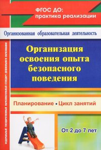 Организация освоения опыта безопасного поведения с детьми 2-7 лет. Планирование, цикл занятий