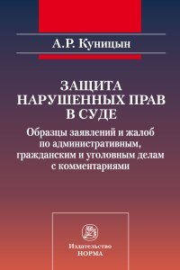 Защита нарушенных прав в суде. Образцы заявлений и жалоб по административным, гражданским и уголовным делам с комментариями. Практическое пособие