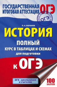 История. 6-9 класс. Полный курс в таблицах и схемах для подготовки к ОГЭ