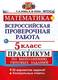 Математика. 5 класс. Всероссийская проверочная работа. Практикум по выполнению типовых заданий