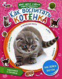 Как воспитать котенка (+ наклейки)