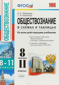 Обществознание в схемах и таблицах. 8-11 классы. Ко всем действующим учебникам