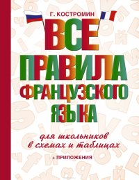 Все правила французского языка для школьников в схемах и таблицах