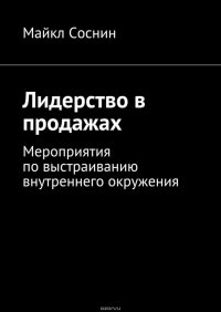 Лидерство в продажах. Мероприятия по выстраиванию внутреннего окружения