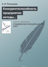 Конкурентоспособность предприятия: методы оценки, стратегии повышения