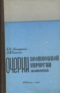 Очерки неотложной хирургии живота