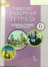 Английский язык. 6 класс. Рабочая тетрадь. К учебнику Ю. А. Комаровой, И. В. Ларионовой, К. Макбет 