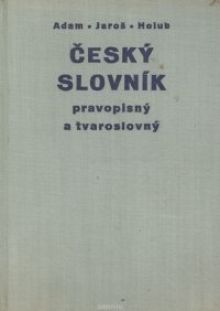 Cesky Slovnik: Pravopisny a Tvaroslovny