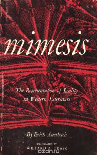 Mimesis. The Representation of Realiry in Western Literature