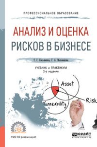 Г. А. Маховикова, Т. Г. Касьяненко - «Анализ и оценка рисков в бизнесе. Учебник и практикум для СПО»