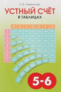 Устный счет в таблицах. 5-6 классы