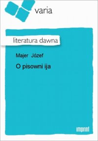 O pisowni ija