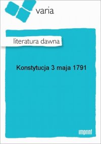 Konstytucja 3 maja 1791