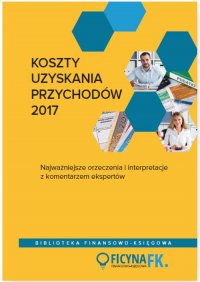 Koszty uzyskania przychodów 2017