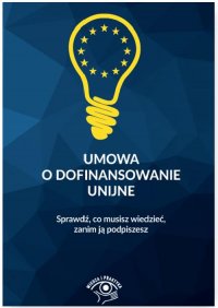 Umowa o dofinansowanie unijne