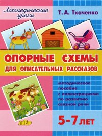 Опорные схемы для описательных рассказов. 5-7 лет