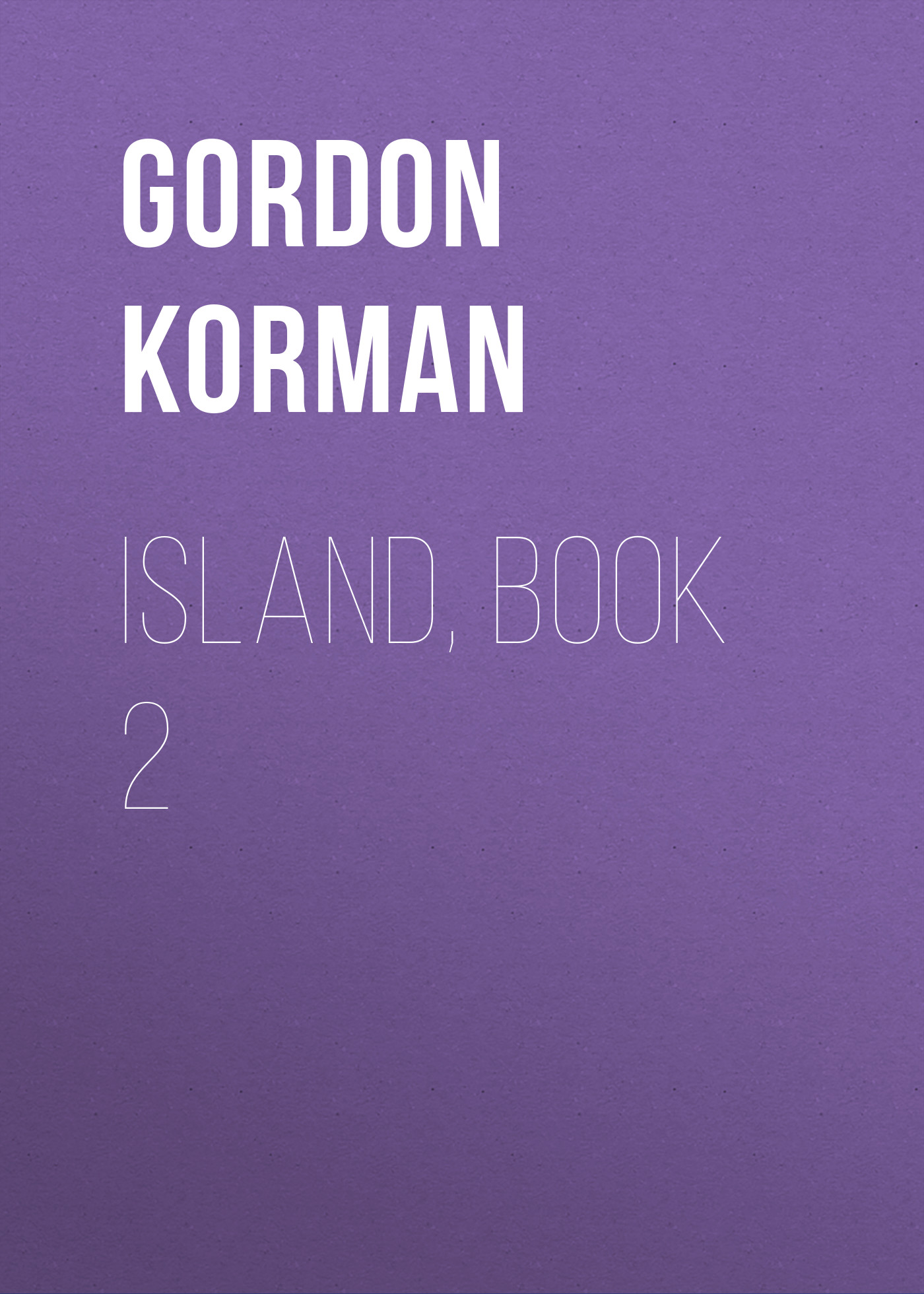 Island, Book 2