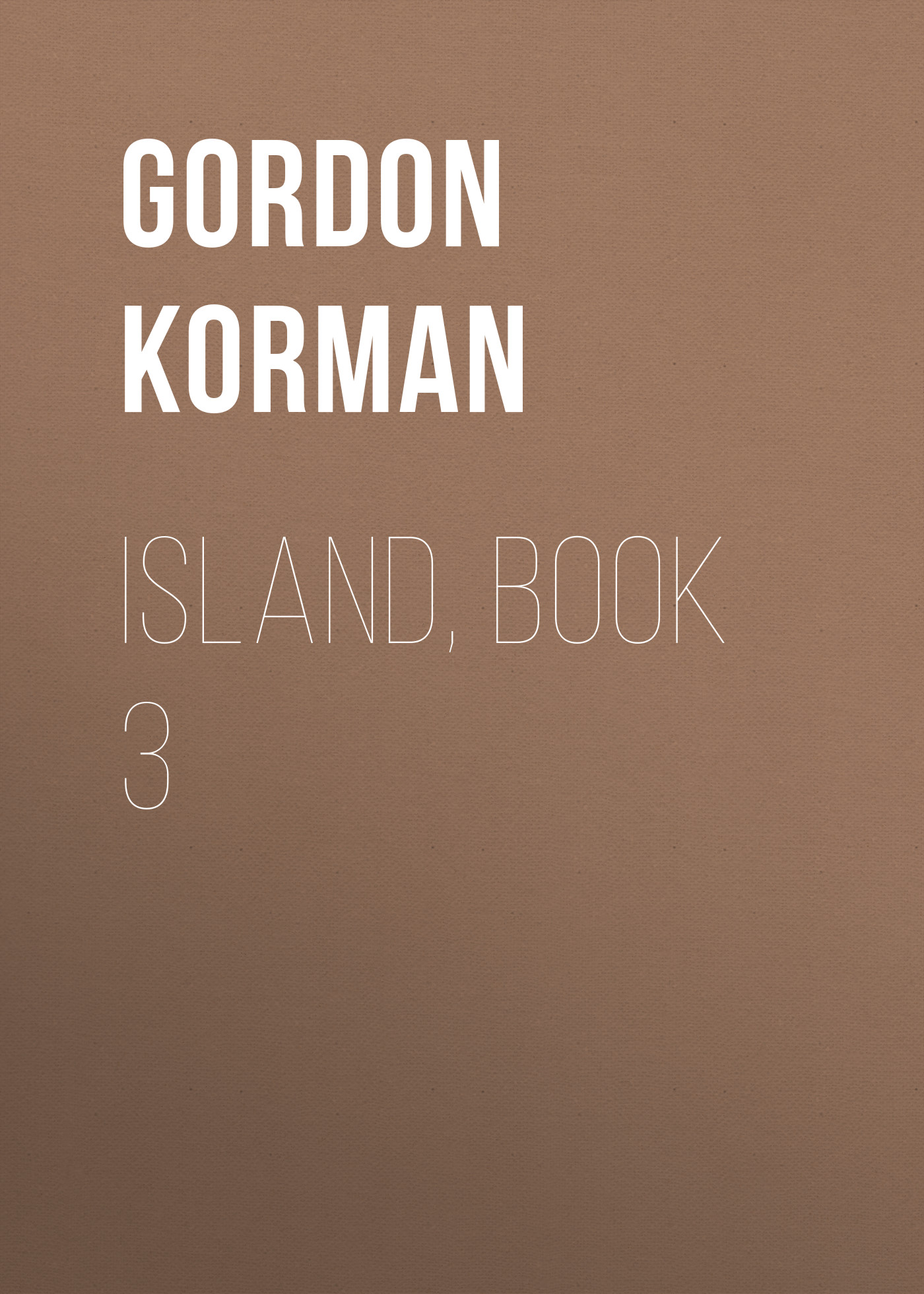 Island, Book 3