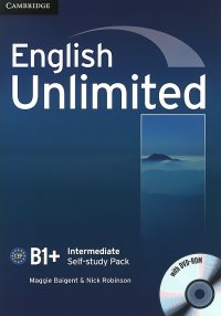 English Unlimited: Intermediate B1+: Self-study Pack (+ DVD-ROM)