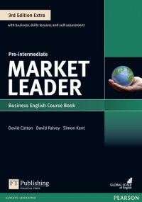 Market Leader 3rd Edition Extra Pre-Intermediate Coursebook and MyEnglishLab Pin Pack