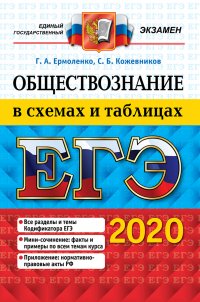 ЕГЭ 2020. Обществознание в схемах и таблицах