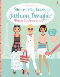 Sticker Dolly Dressing Fashion Designer Paris Collection