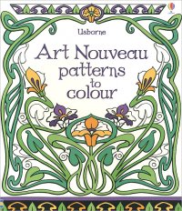 Art Nouveau Patterns to Colour