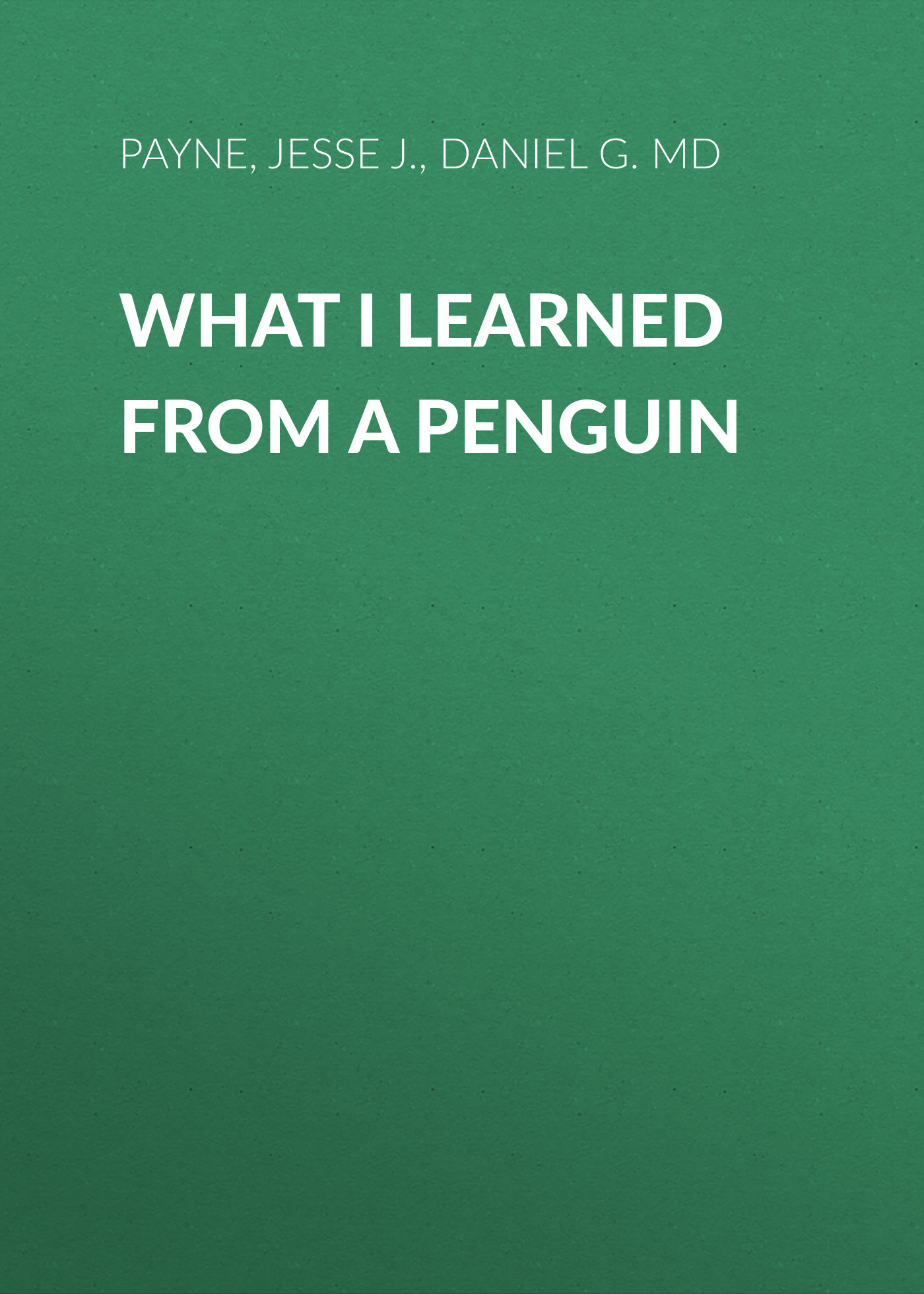 What I Learned from a Penguin