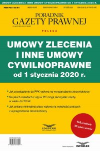 Umowy zlecenia i inne umowy cywilnoprawne od 1 stycznia 2020 r