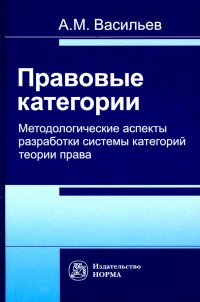 Правовые категории. Методологические аспекты разработки системы категорий теории права