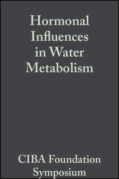 Hormonal Influences in Water Metabolism, Volume 4