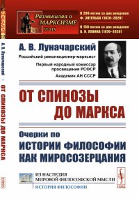 От Спинозы до Маркса. Очерки по истории философии как миросозерцания