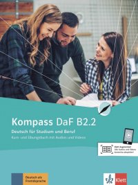 Kompass DaF B2.2 Kurs- und Uebungsbuch mit Audios