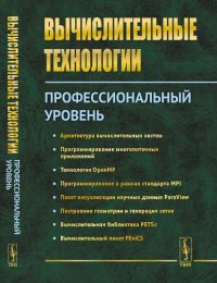 Вычислительные технологии. Профессиональный уровень