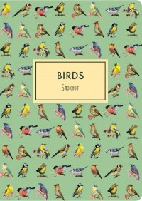 Блокнот. Birds (формат А4, мягкая обложка, круглые углы, блок в точку) (Арте)