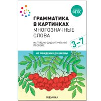  - «Наглядное пособие. Грамматика в картинках. Многозначные слова»