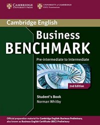 Business Benchmark: Pre-intermediate to Intermediate: Student's Book