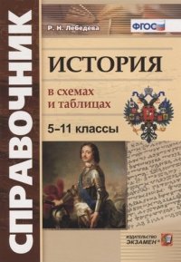 Справочник. История в схемах и таблицах: 5-11 классы. ФГОС. 6-е издание, переработанное и дополненное