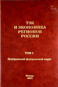 ТЭК и экономика регионов России. Том 1. Центральный федеральный округ