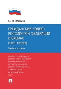 Гражданский кодекс Российской Федерации в схемах (часть вторая): учебное пособие