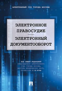 Электронное правосудие. Электронный документооборот. Научно-практическое пос