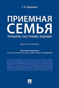 Приемная семья: прошлое, настоящее, будущее. Монография