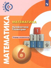 Математика 6 класс. Арифметика. Геометрия. Тетрадь-экзаменатор