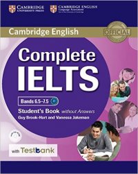 Complete IELTS: Bands 6.5–7.5: Student's Book without Answers with Testbank (+ CD-ROM)