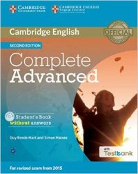 Cambridge English: Complete Advanced: Student's Book without Answers (+ CD-ROM)