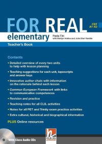 For Real Elementary: Teacher's Book (+ 3 Class CDs + Interactive Book DVD-ROM)