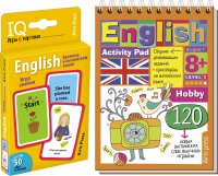 English  IQ  блокнот Увлечения + игра змейка