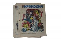 Журнал Крокодил. Годовой выпуск за 1984 год (номера с 1 по 36)