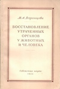 Восстановление утраченных органов у животных и человека