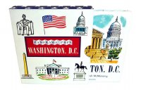 Washington, D.C.: Panorama Pops - Вашингтон: основные достопримечательности. Книга-гармошка